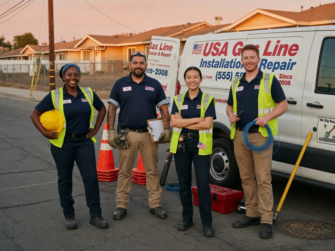 Gas Line Installation company in Pooler, GA